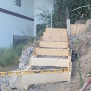 concrete prep by a homeowner