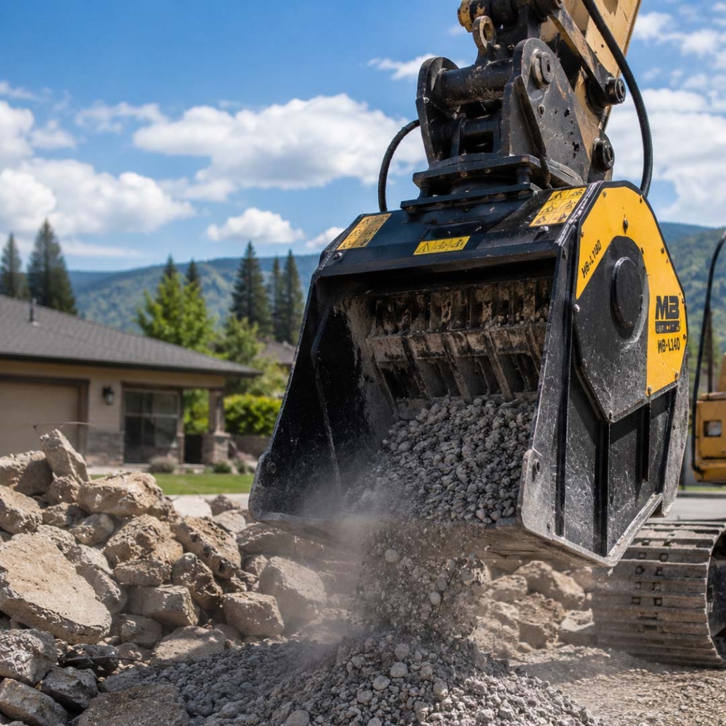 mobile concrete crushing company in kelowna