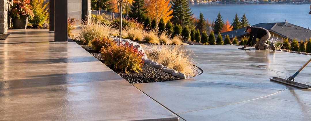 concrete work fall kelowna